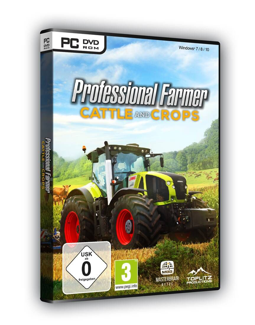 Professional Farmer Cattle and Crops PC Spiel DVD