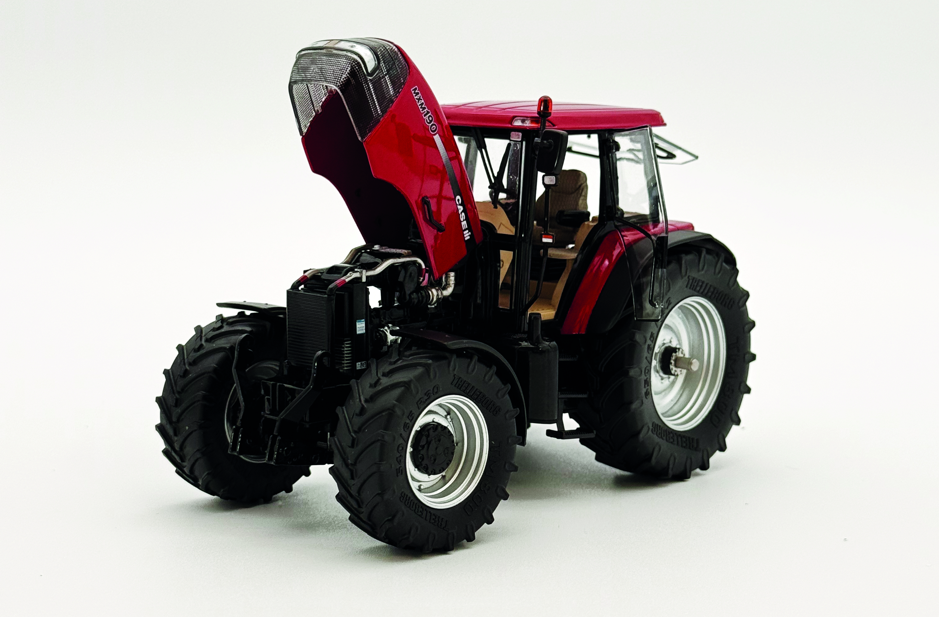 Case MXM 190 mit Fronthydraulik Modell von Ros 1:32