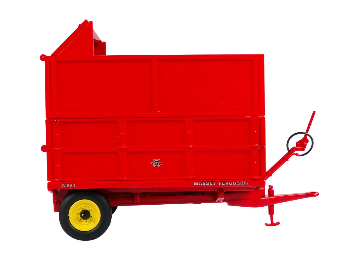 Massey Ferguson MF 21 - 3.5 Tonnen Hydraulik-Kippanhänger mit Aufsteckbordwänden für Silage Modell von Universal Hobbies 1:32