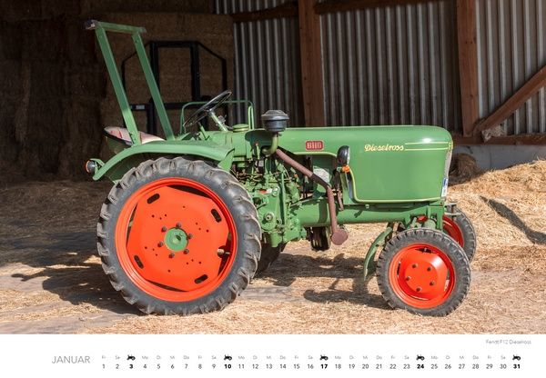 Klassische Traktoren Monatskalender 2027