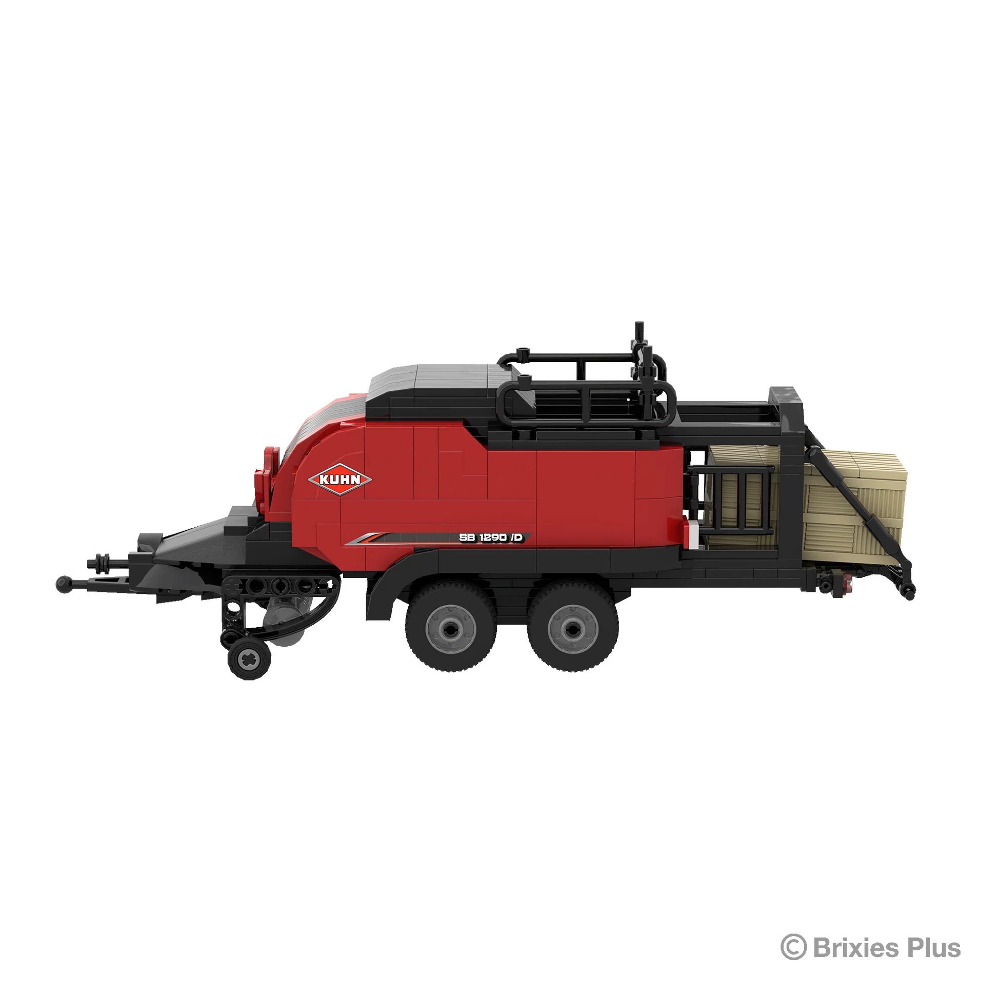 BRIXIES Plus Kuhn Square Baller SB 1290 Modell von Brixies Plus 1:32