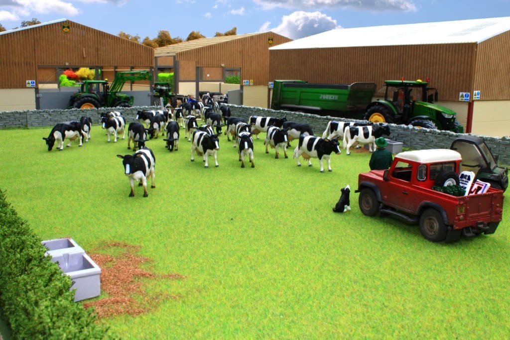 Wiesenmatte (Sommer) 122 x 61 cm Modell von Brushwood Toys 1:32