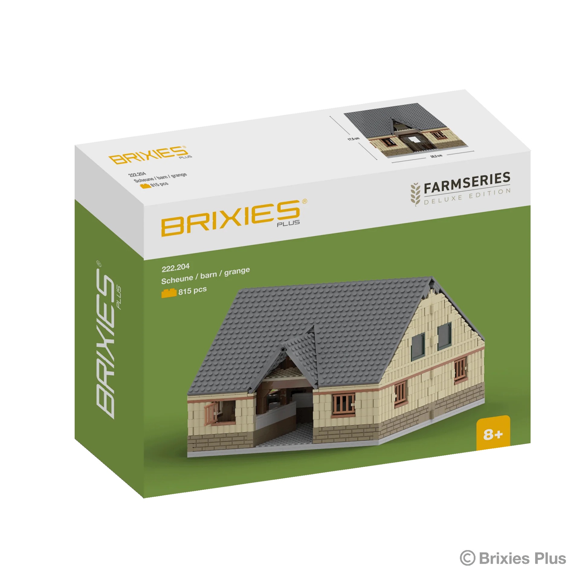 BRIXIES Plus Kuhstall Modell von Brixies Plus 