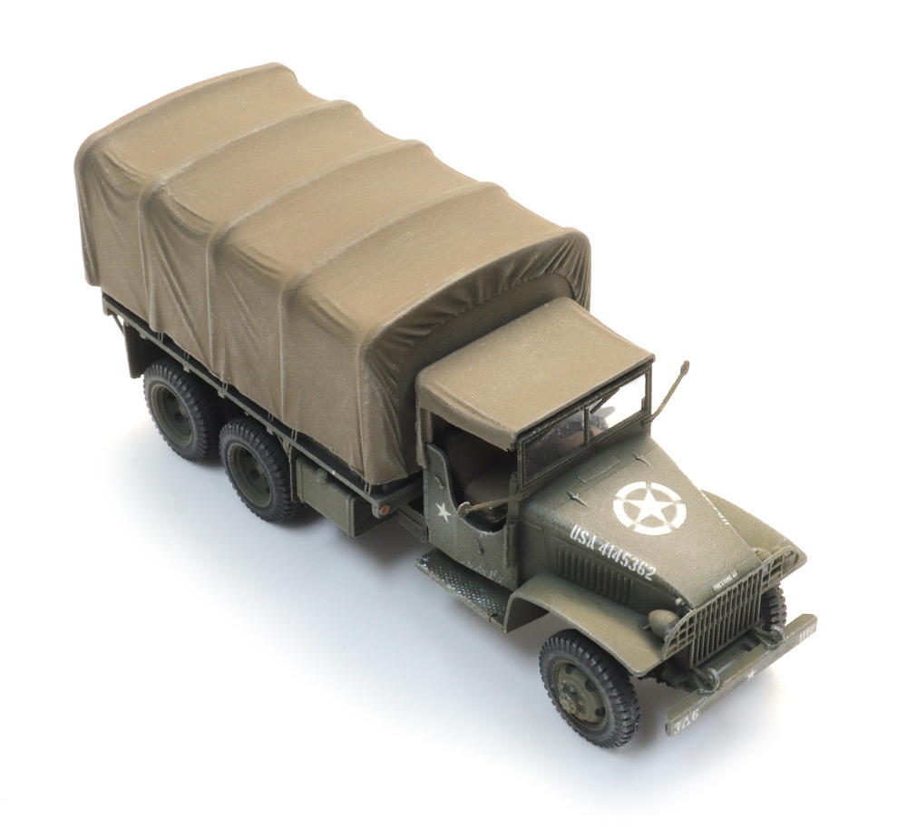 US GMC CCKW-353 US Army Cargo mit Dach Modell von Artitec 1:87