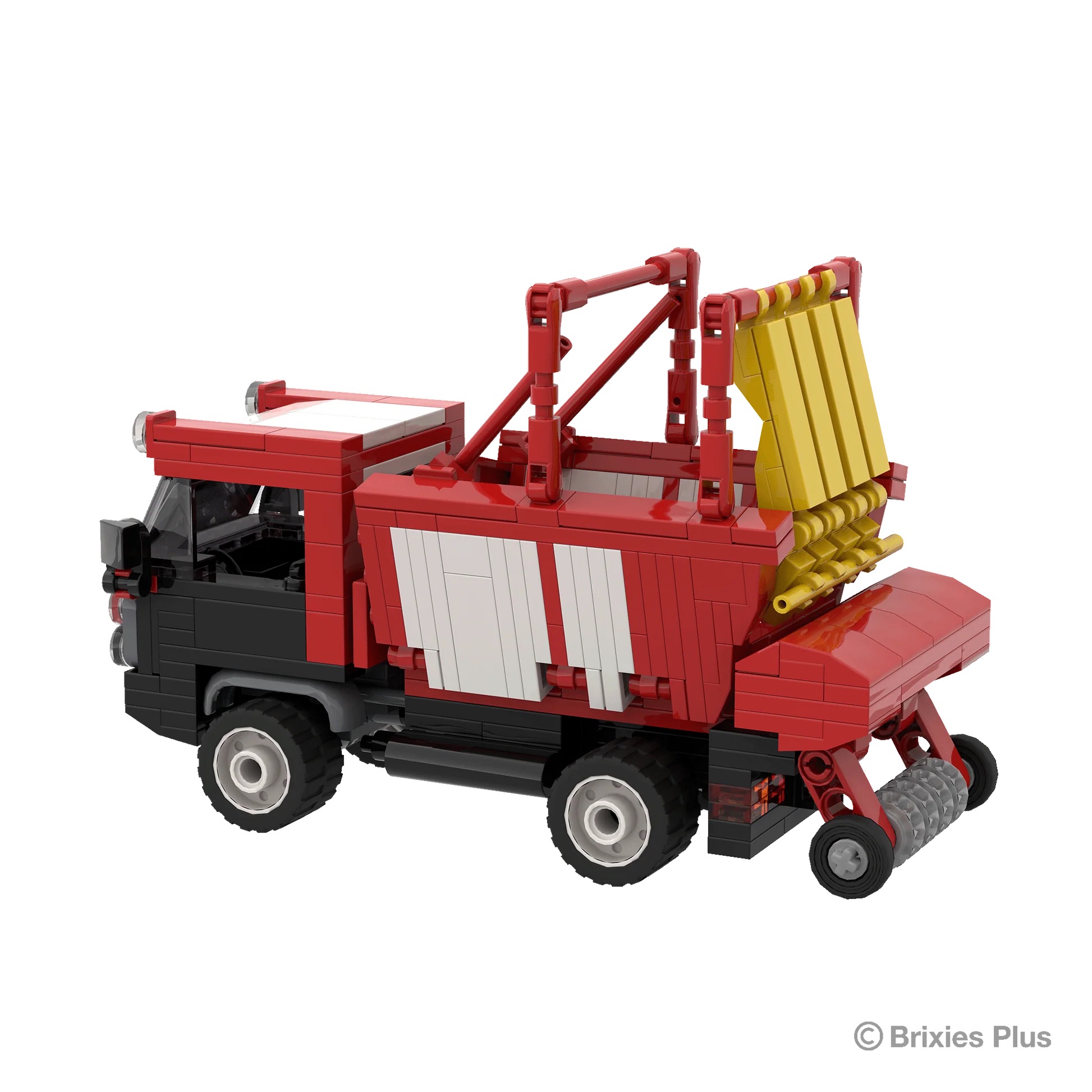 BRIXIES Plus Linder Uni Trac Modell von Brixies Plus 1:32