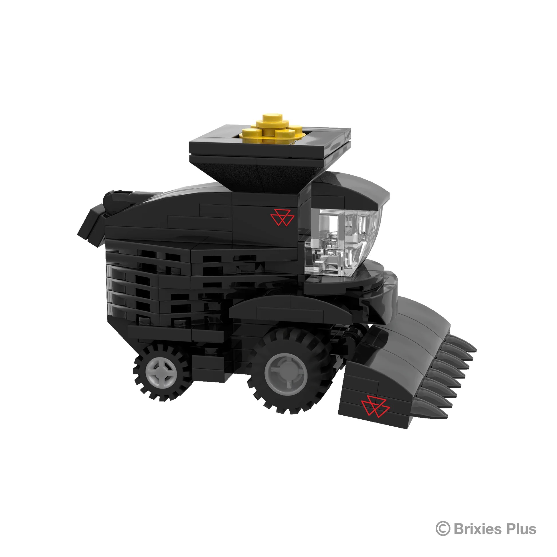 BRIXIES Plus Massey Ferguson Mähdrescher mini Modell von Brixies Plus 1:32