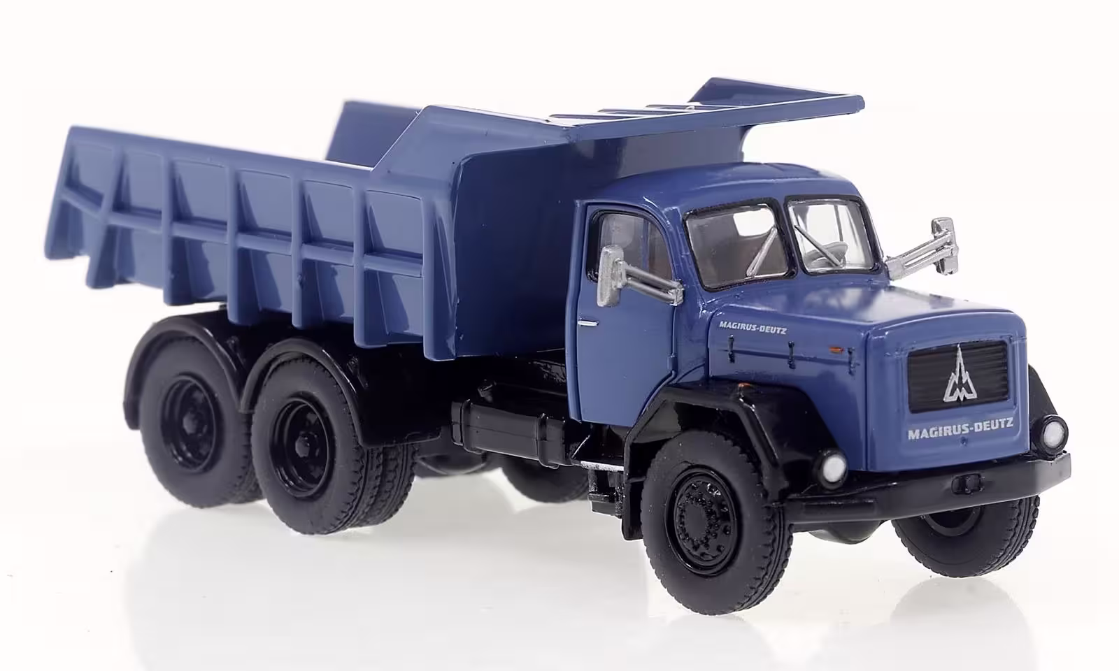 Magirus Jupiter Kipper blau Modell von Brekina 1:87 eilbote-onlineshop - Agrarfox