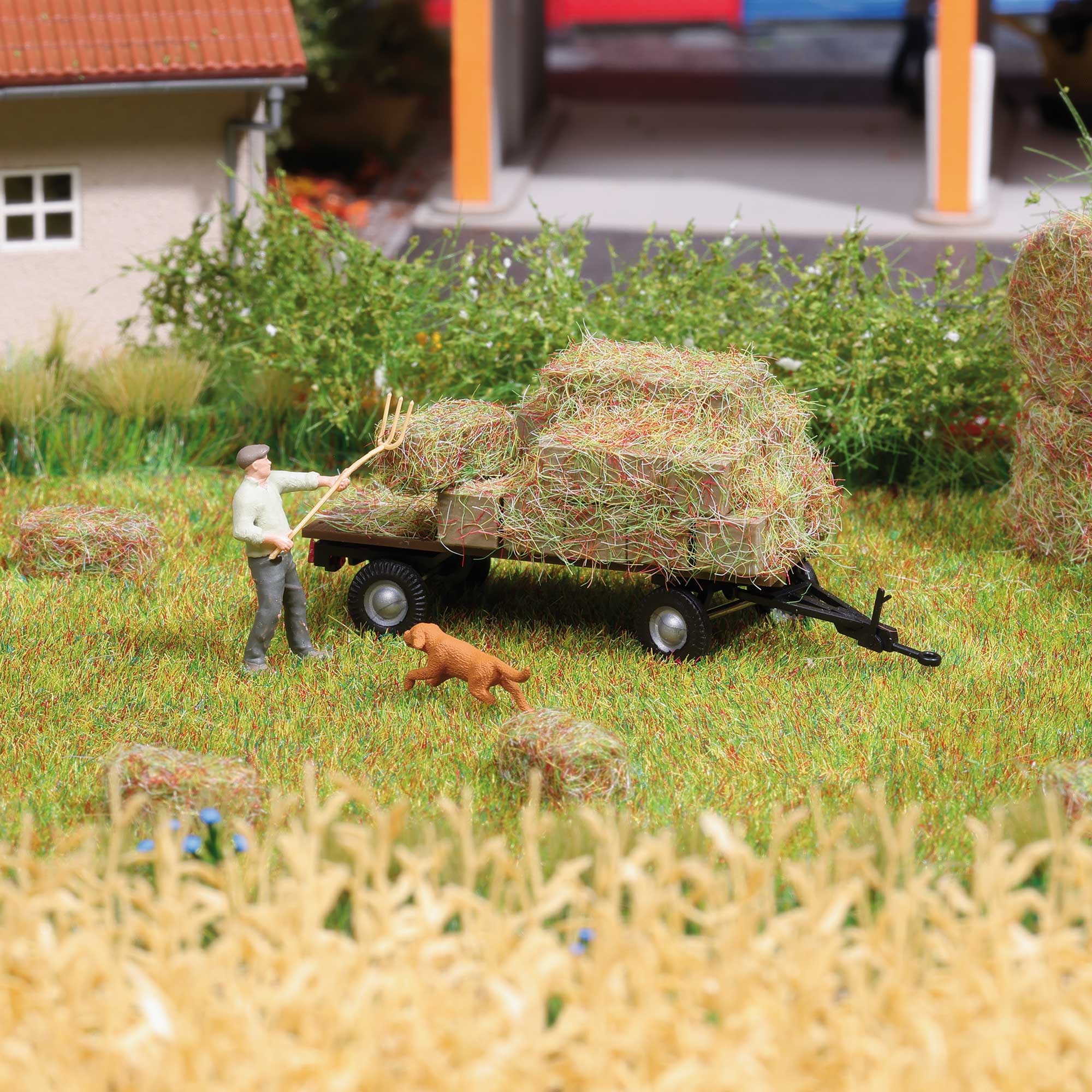 MA76801-1 Artikelname: Heuwagen beladen Originalhersteller:  von Busch im Maßstab: 1:87 Hersteller-Nr: 1865