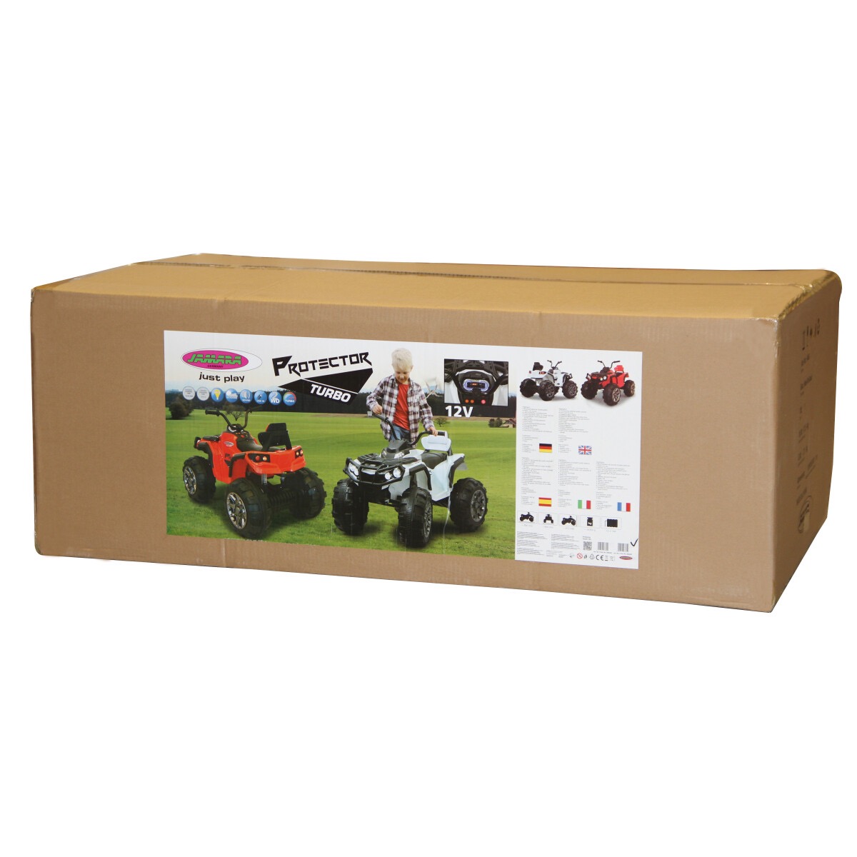Quad Protector weiß 12V Ride-on  Modell von Jamara 