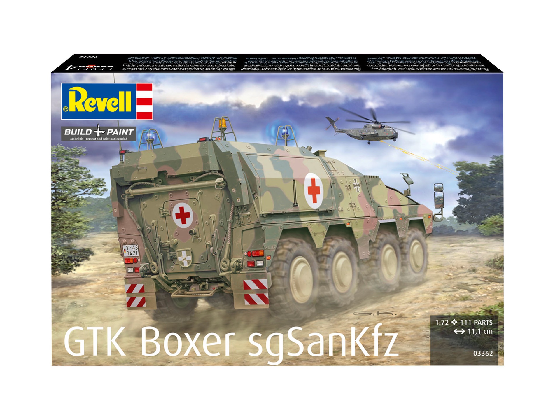 GTK Boxer sgSanKfz Modell von Revell 1:72