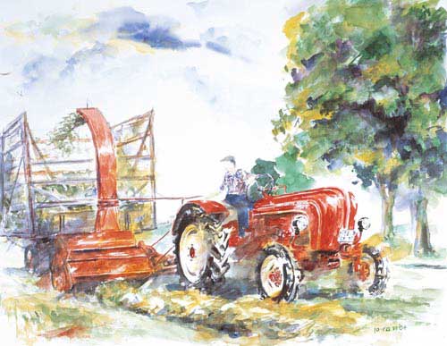 Kunstdruck Porsche