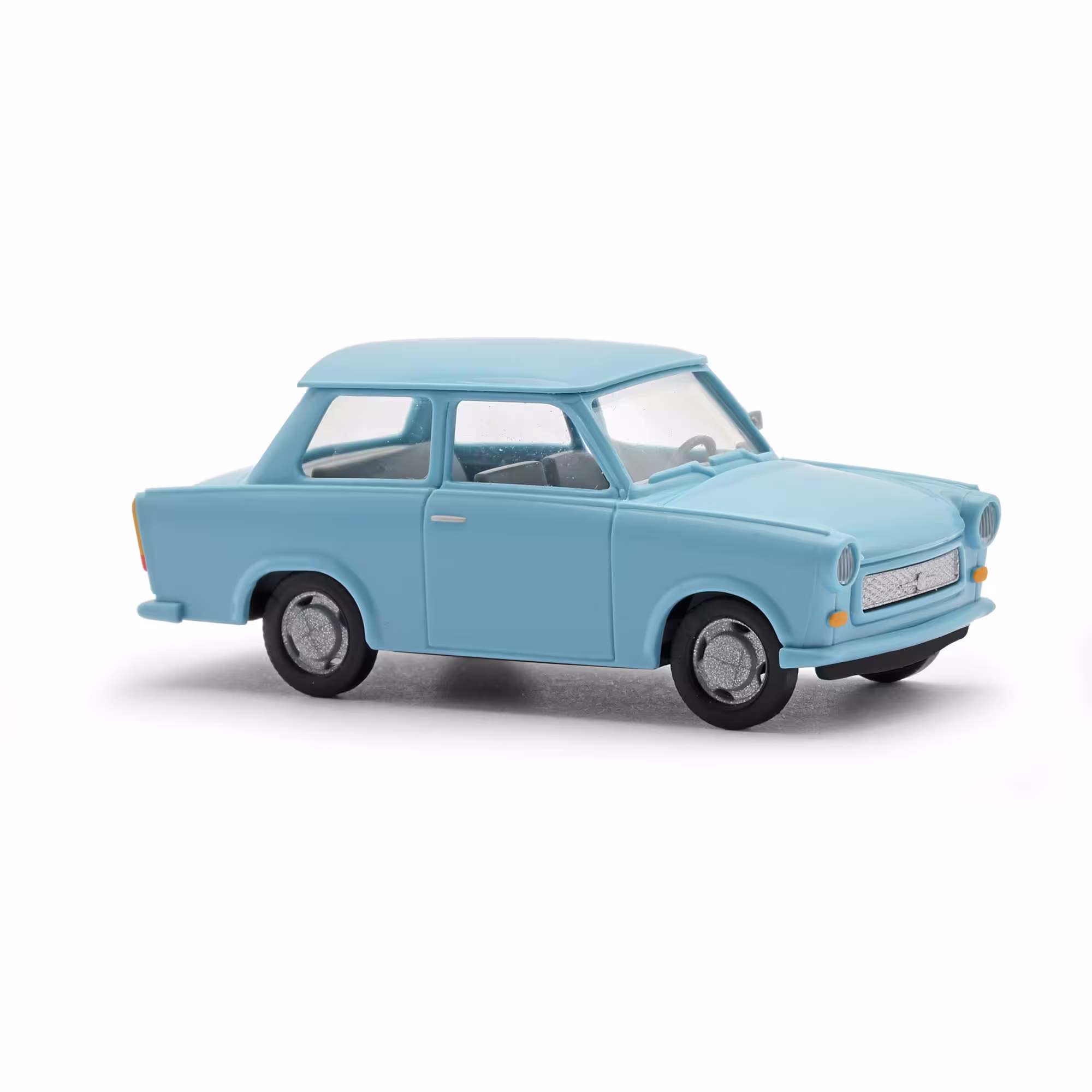 MA76374-1 Artikelname: Trabant P601 Limousine, Blau Originalhersteller: Trabant Modelltyp: P601 von Busch im Maßstab: 1:87 Hersteller-Nr: 53103