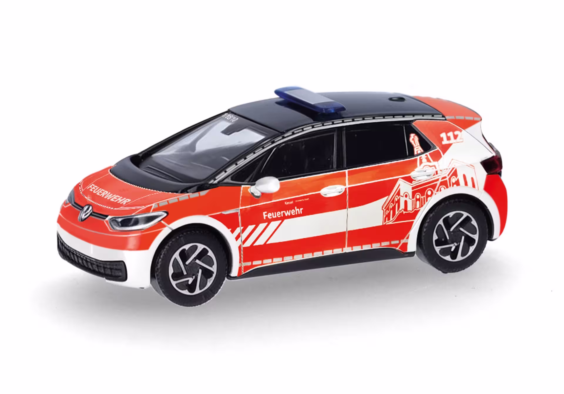 VW ID.3 Feuerwehr Kassel  Modell von Herpa 1:87 eilbote-onlineshop - Agrarfox