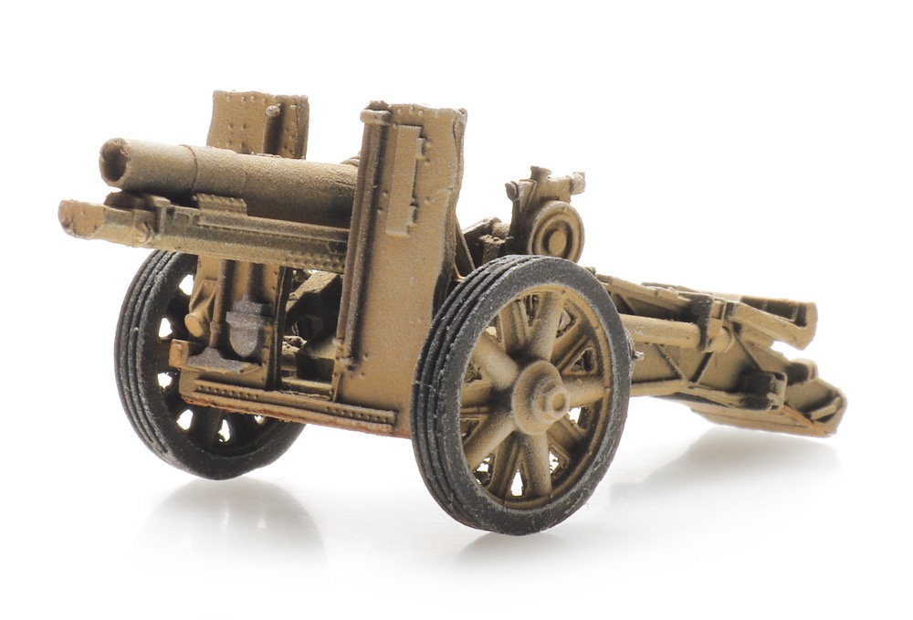 15 cm sIG 33 (schweres Infanterie Geschütz 33) Afrika Modell von Artitec 1:87