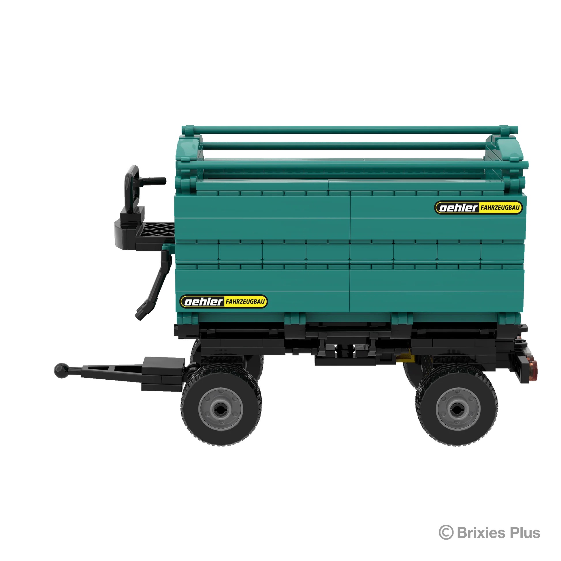 Oehler Anhänger ZDK 160 BRIXIES Plus Klemmbausteine Modell von Brixies Plus 1:32