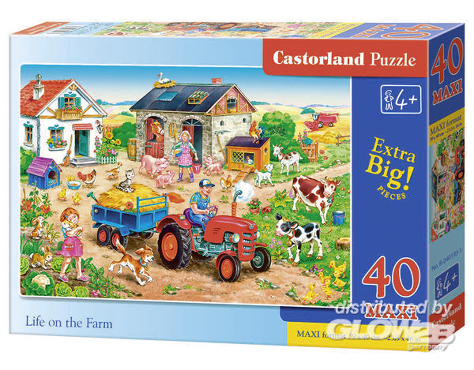 Leben auf dem Bauernhof - Puzzle