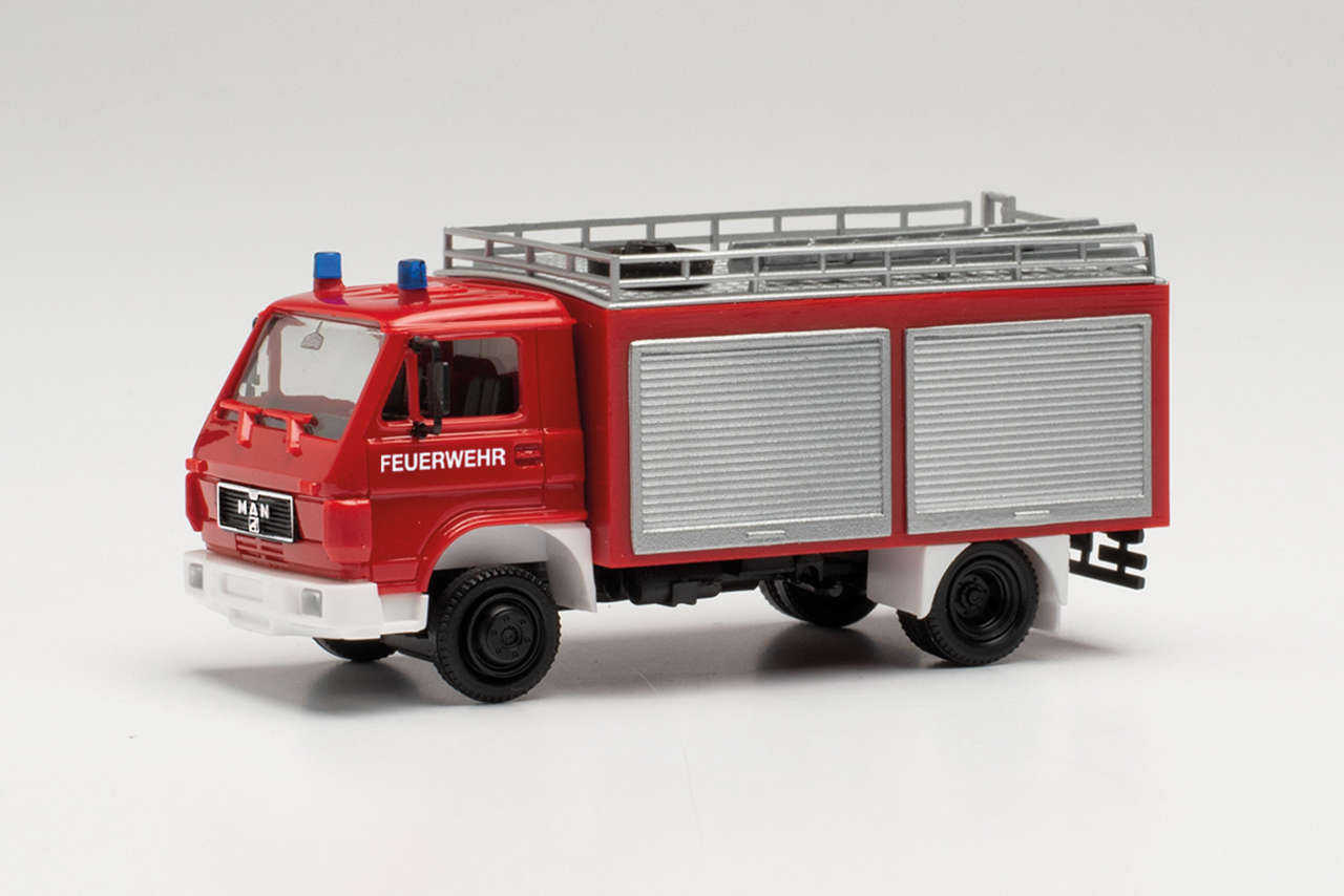 MAN G90 TLF Feuerwehr Modell von herpa 1:87