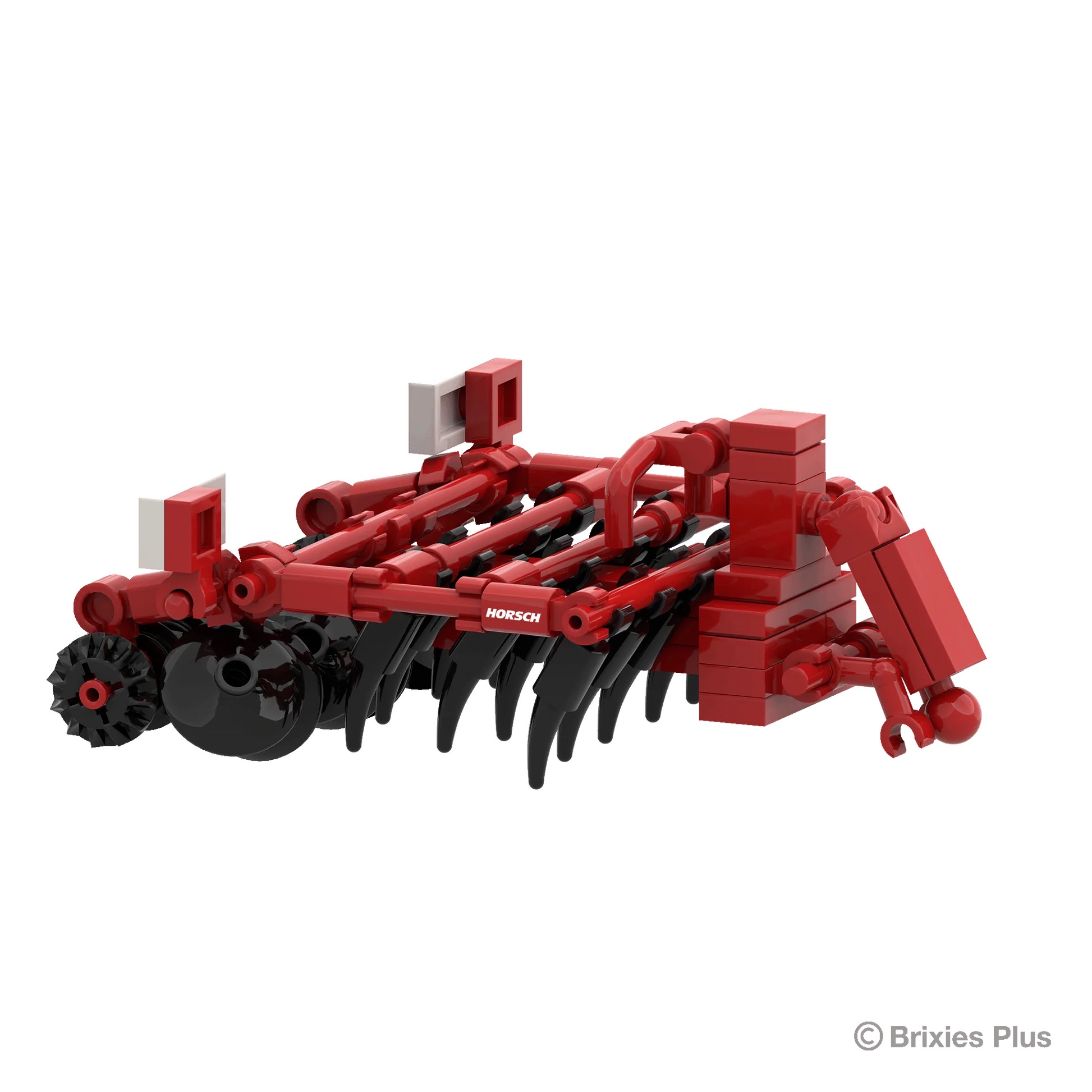 Horsch Terrano BRIXIES Plus Klemmbausteine Modell von Brixies Plus 1:32