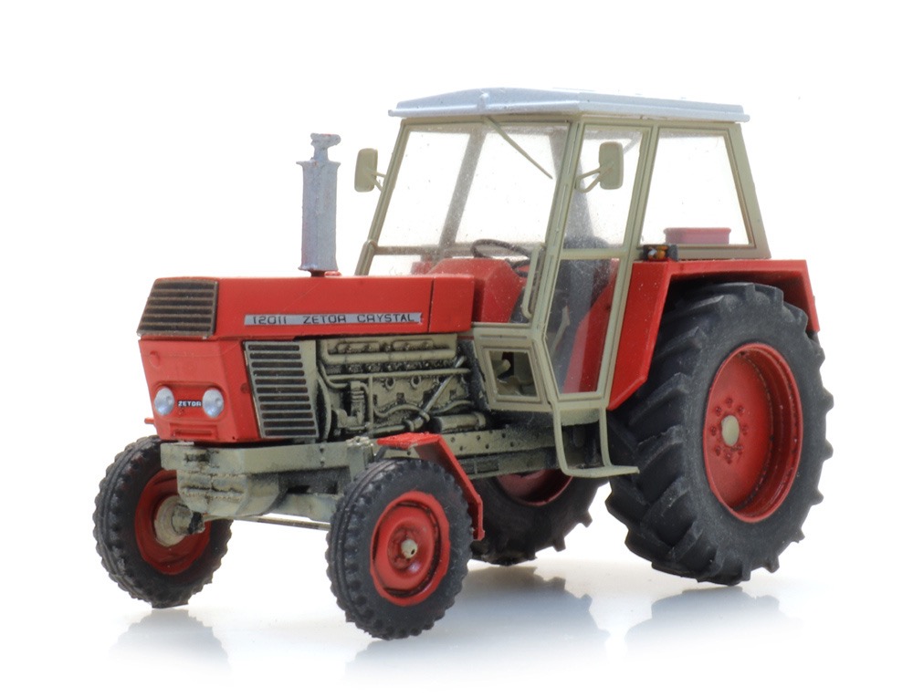 Zetor 12011 Traktor rot Modell von