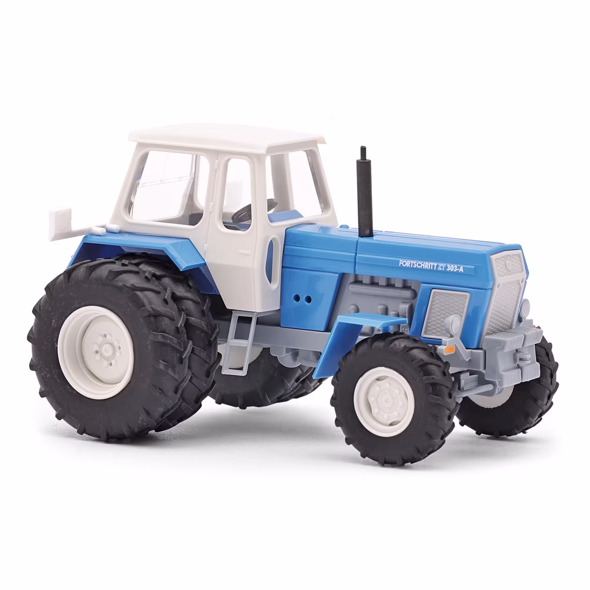 Traktor Fortschritt ZT 303 mit Doppelbereifung - blau Modell von Busch 1:87 eilbote-onlineshop - Agrarfox