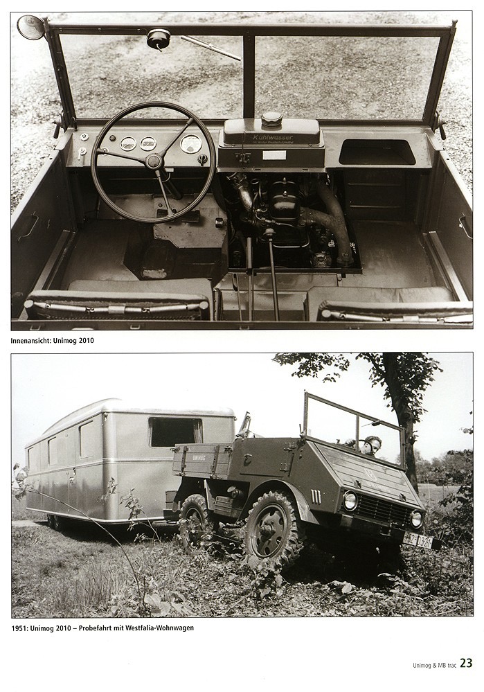 Unimog & MB-trac Chronik