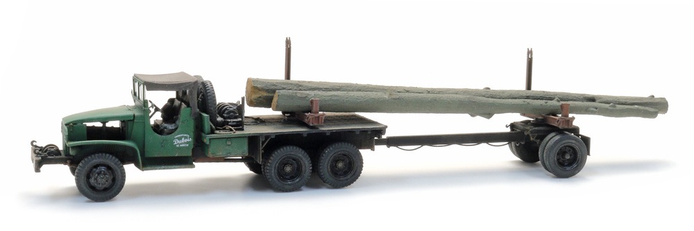 GMC CCKW-353 Holztransporter  Modell von  1:87