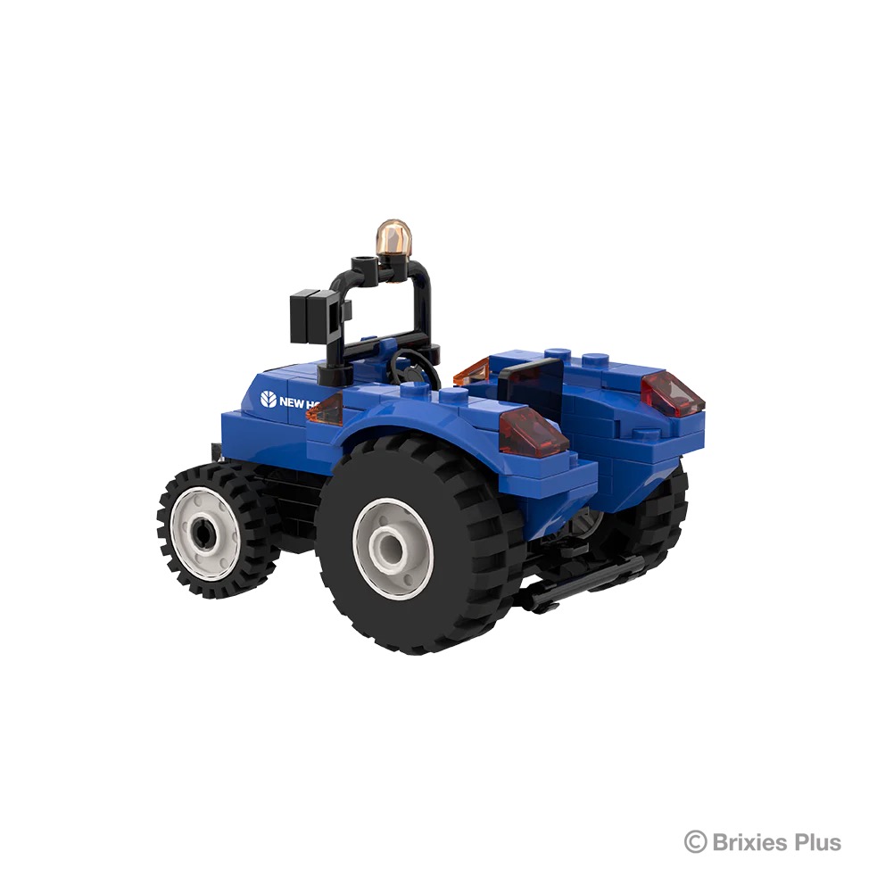 New Holland T3F BRIXIES Plus Klemmbausteine Modell von Brixies Plus 1:32