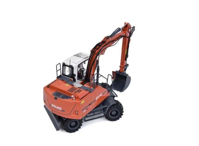 Atlas 185W Bagger mit Nokian Reifen Modell von At Collections 1:32