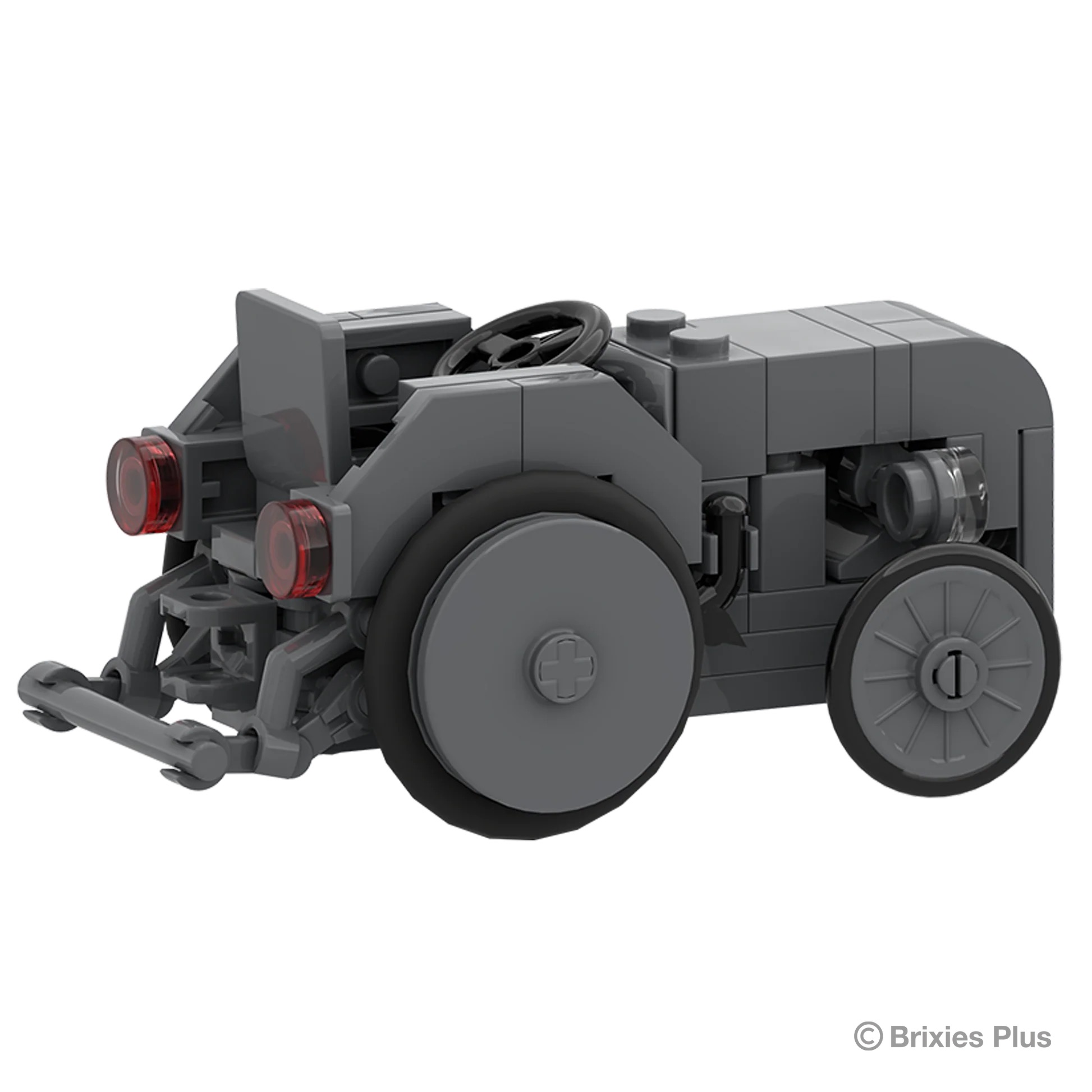 Massey Ferguson TEA 20 BRIXIES Plus mini Klemmbausteine  Modell von Brixies Plus 1:32