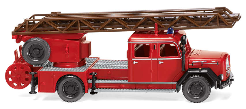 Magirus DL25h Drehleiter Feuerwehr Modell von WIKING 1:87