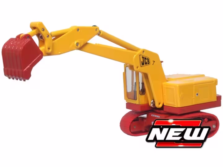 JCB 7 Kettenbagger Modell von Oxford 1:76 eilbote-onlineshop - Agrarfox