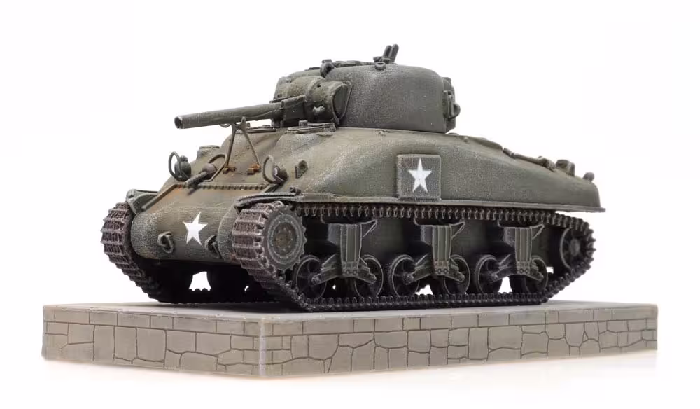 Sherman M4A1 Denkmal Modell von Artitec 1:87 eilbote-onlineshop - Agrarfox