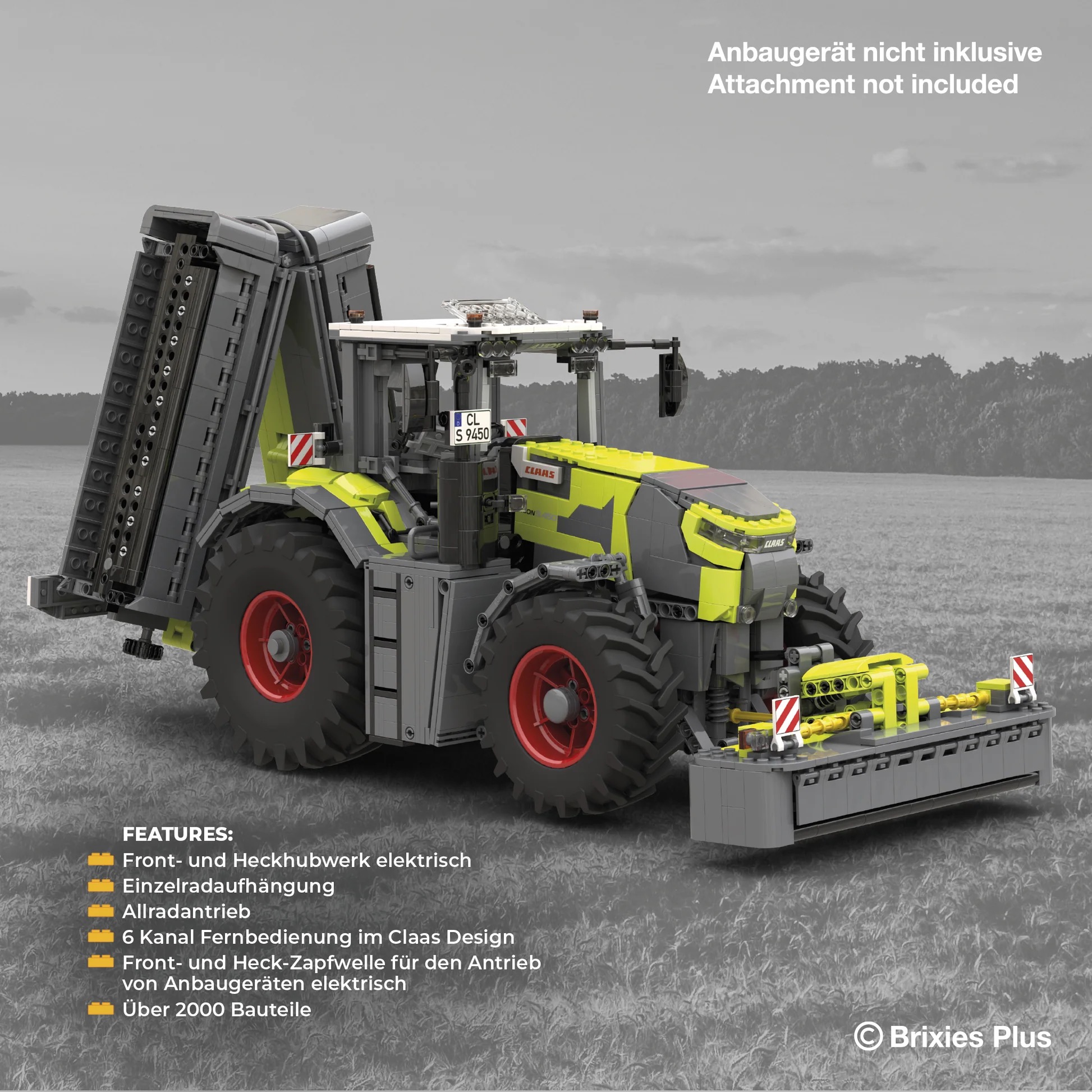 Brixies Plus Technik Claas Axion 9.450 Modell von Brixies Plus 1:32