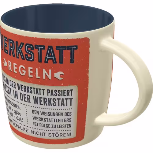 Tasse Werkstattregeln  eilbote-onlineshop - Agrarfox
