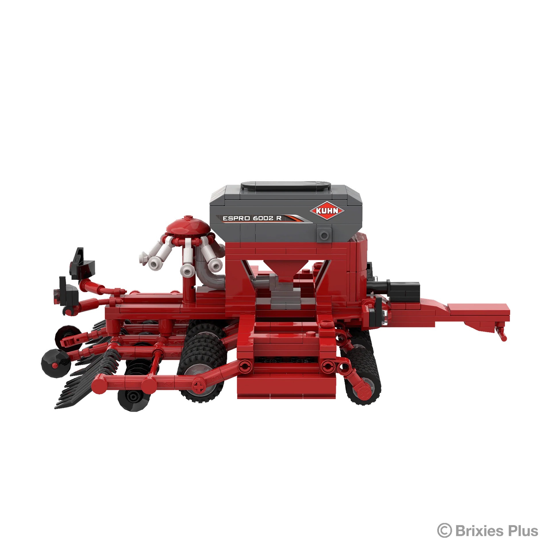 BRIXIES Plus Kuhn Espro 6002 R trailed seeder Modell von Brixies Plus 1:32