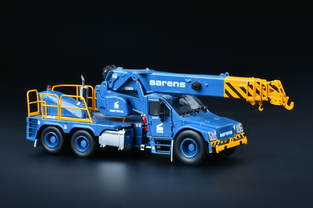 SARENS FRANNA AT40 Kran blau Modell von  1:50