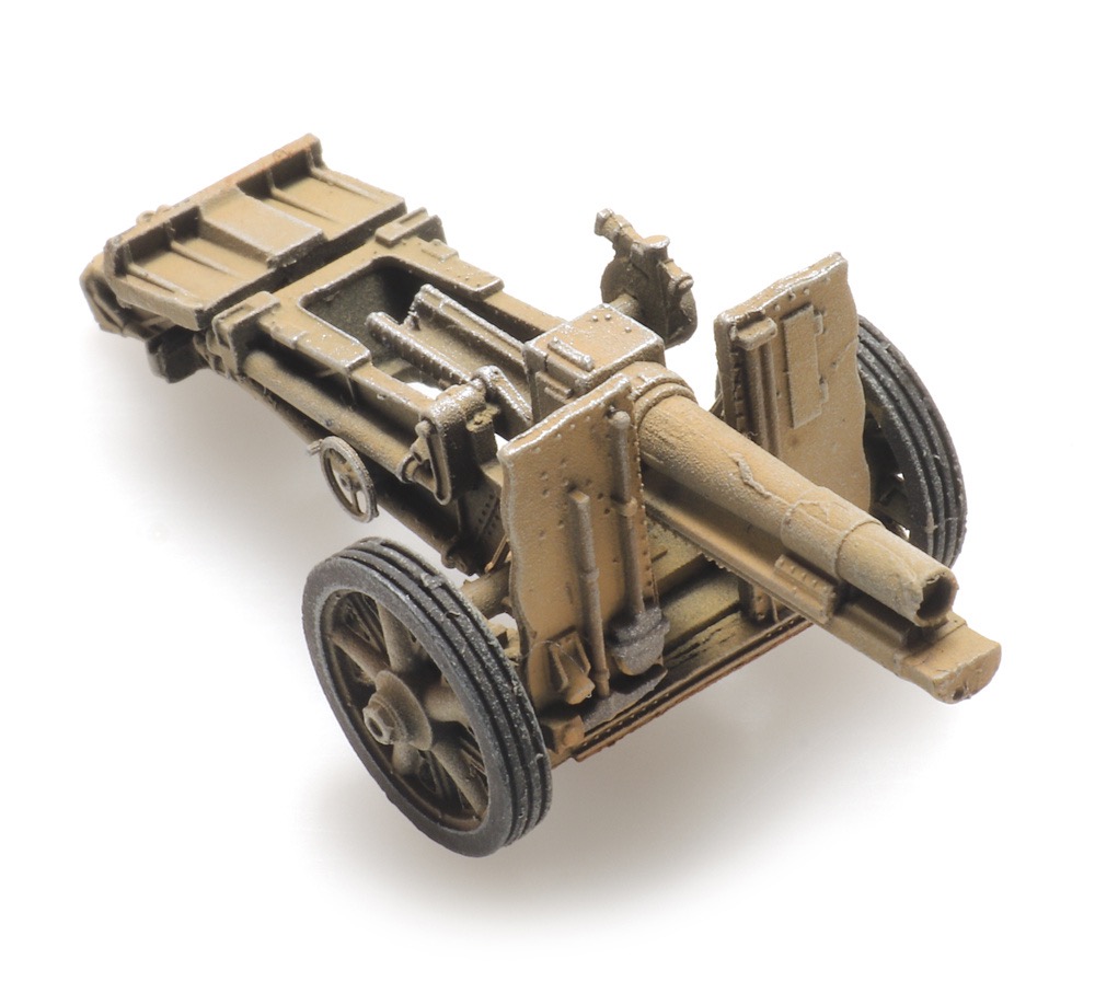 15 cm sIG 33 (schweres Infanterie Geschütz 33) Afrika Modell von Artitec 1:87