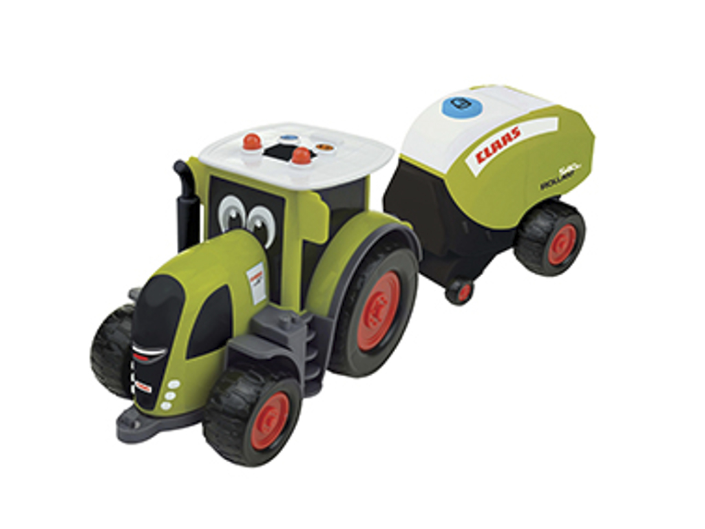 Claas Kids Axion 870 Traktor mit Claas Rollant 540 RC Rundballenpresse-1