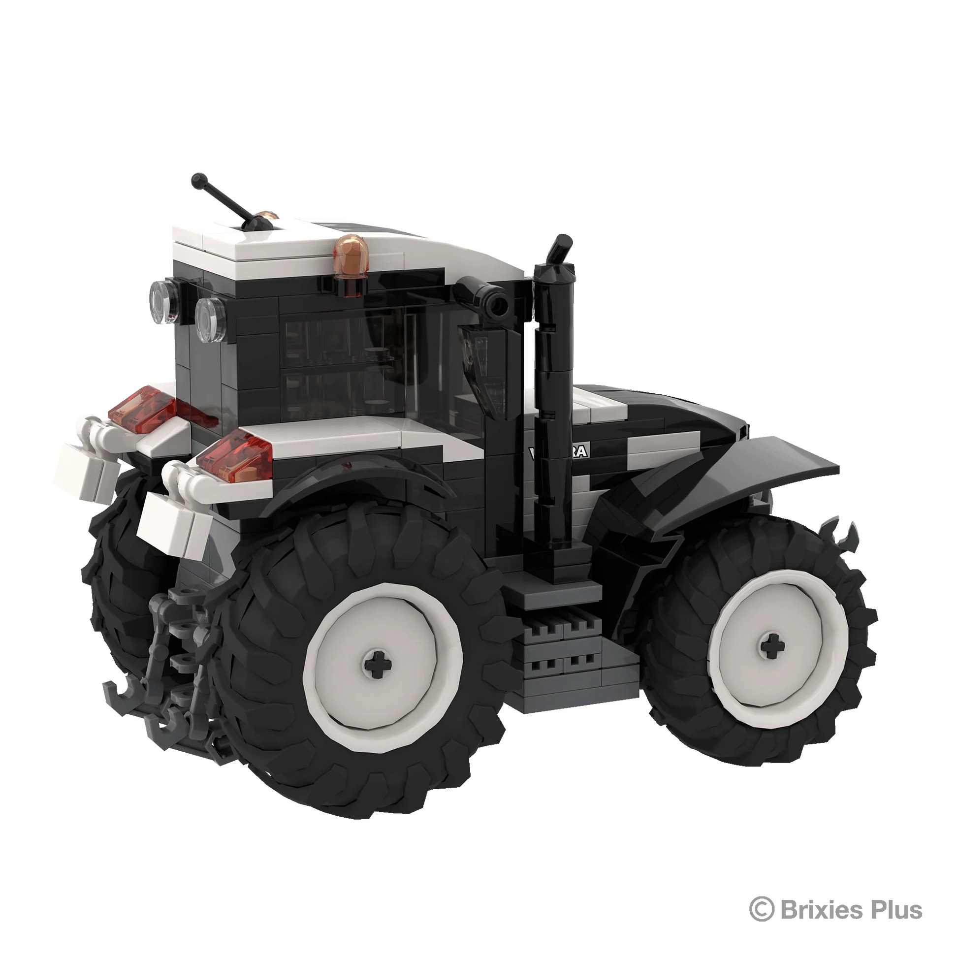 BRIXIES Plus Valtra T255 weiß Modell von Brixies Plus 1:32