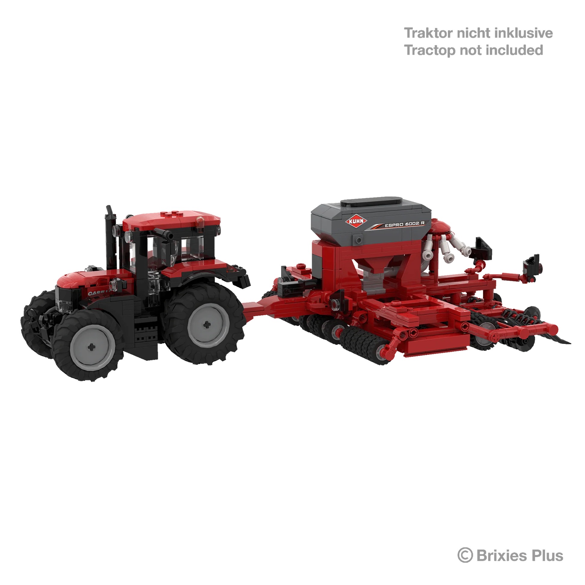 BRIXIES Plus Kuhn Espro 6002 R trailed seeder Modell von Brixies Plus 1:32