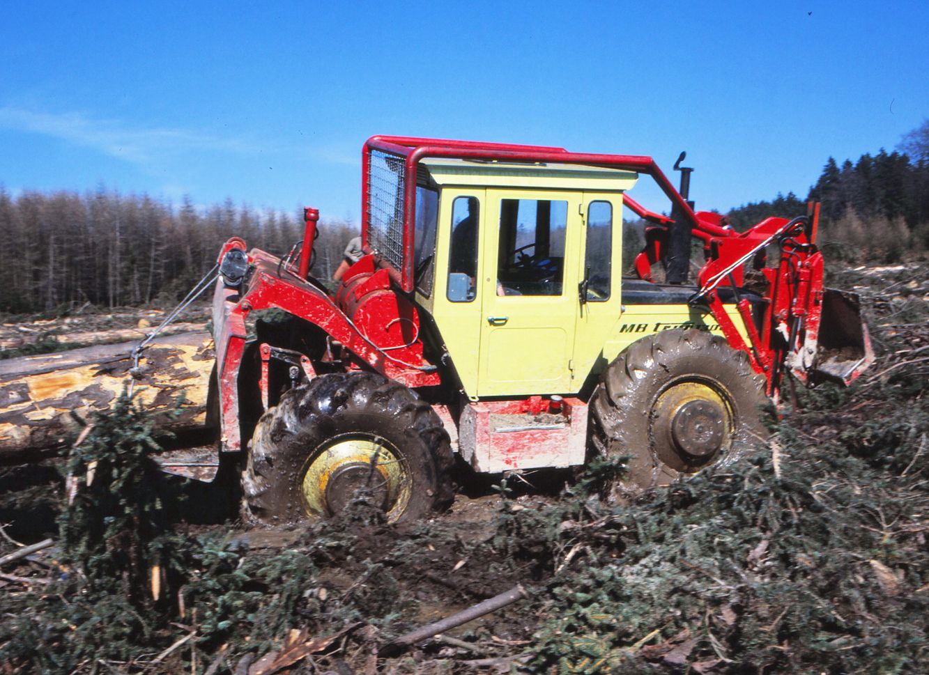 Werner MB-trac im Forst