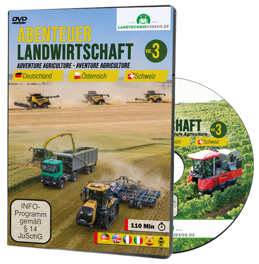 Abenteuer Landwirtschaft DVD - Vol. 3 Deutschland Österreich Schweiz 