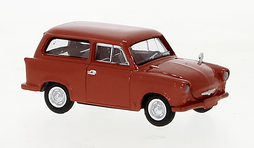 Trabant P 50 Kombi hellrot Modell von Brekina 1:87