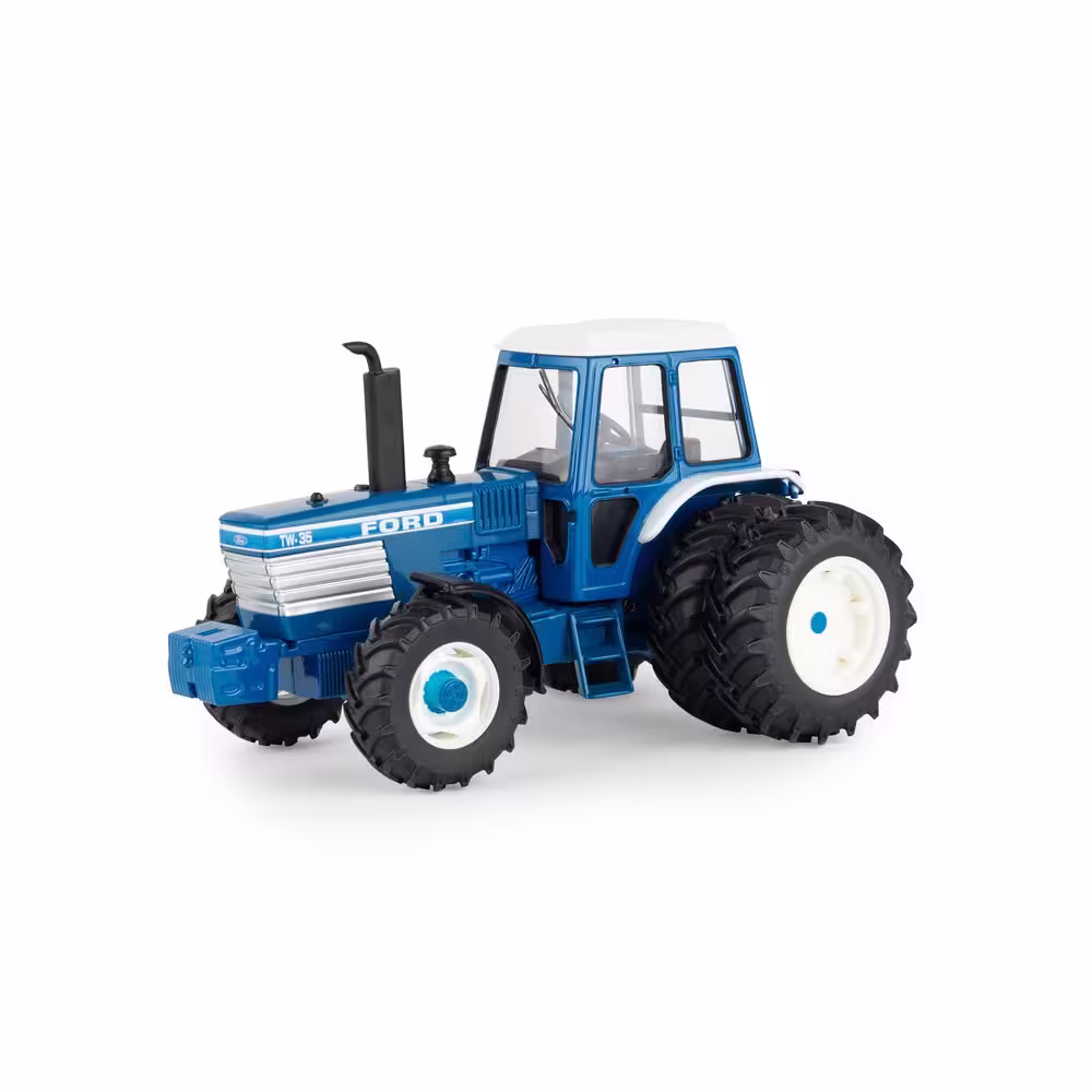 MA76761-1 Artikelname: Ford TW-35 mit Zwillingsbereifung Originalhersteller: Ford von Ertl im Maßstab: 1:32 Hersteller-Nr: 61038