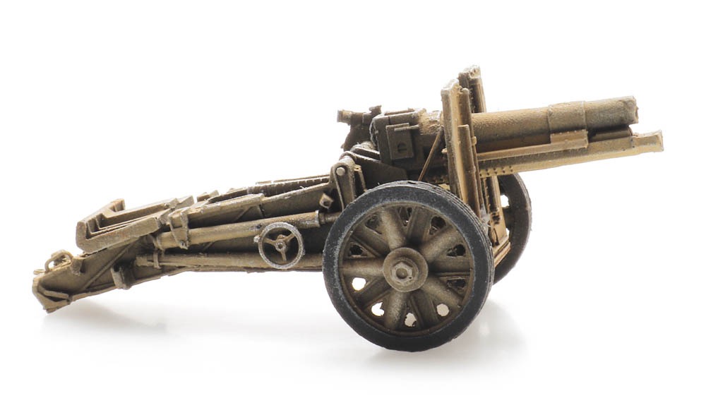15 cm sIG 33 (schweres Infanterie Geschütz 33) Afrika Modell von Artitec 1:87