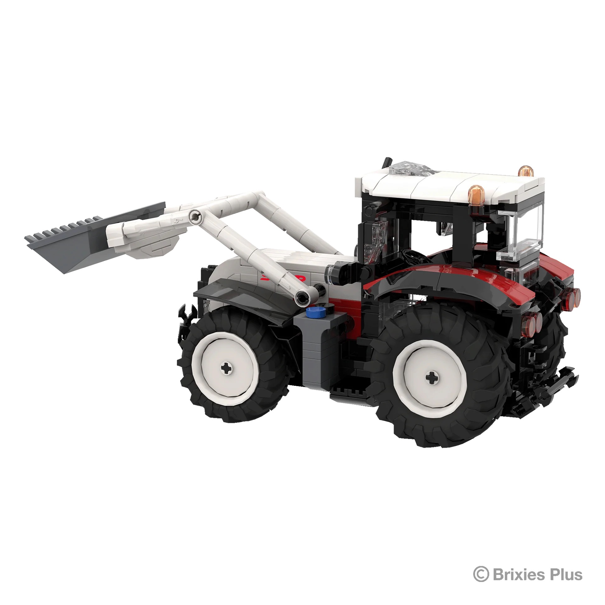 Steyr Profi BRIXIES Plus Klemmbausteine Modell von Brixies Plus 1:32