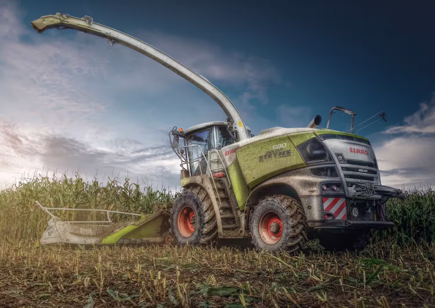 Poster Claas Jaguar 980 Steyns eilbote-onlineshop - Agrarfox