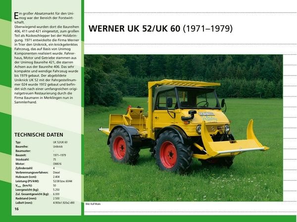 Unimog + MB-Trac Malbuch