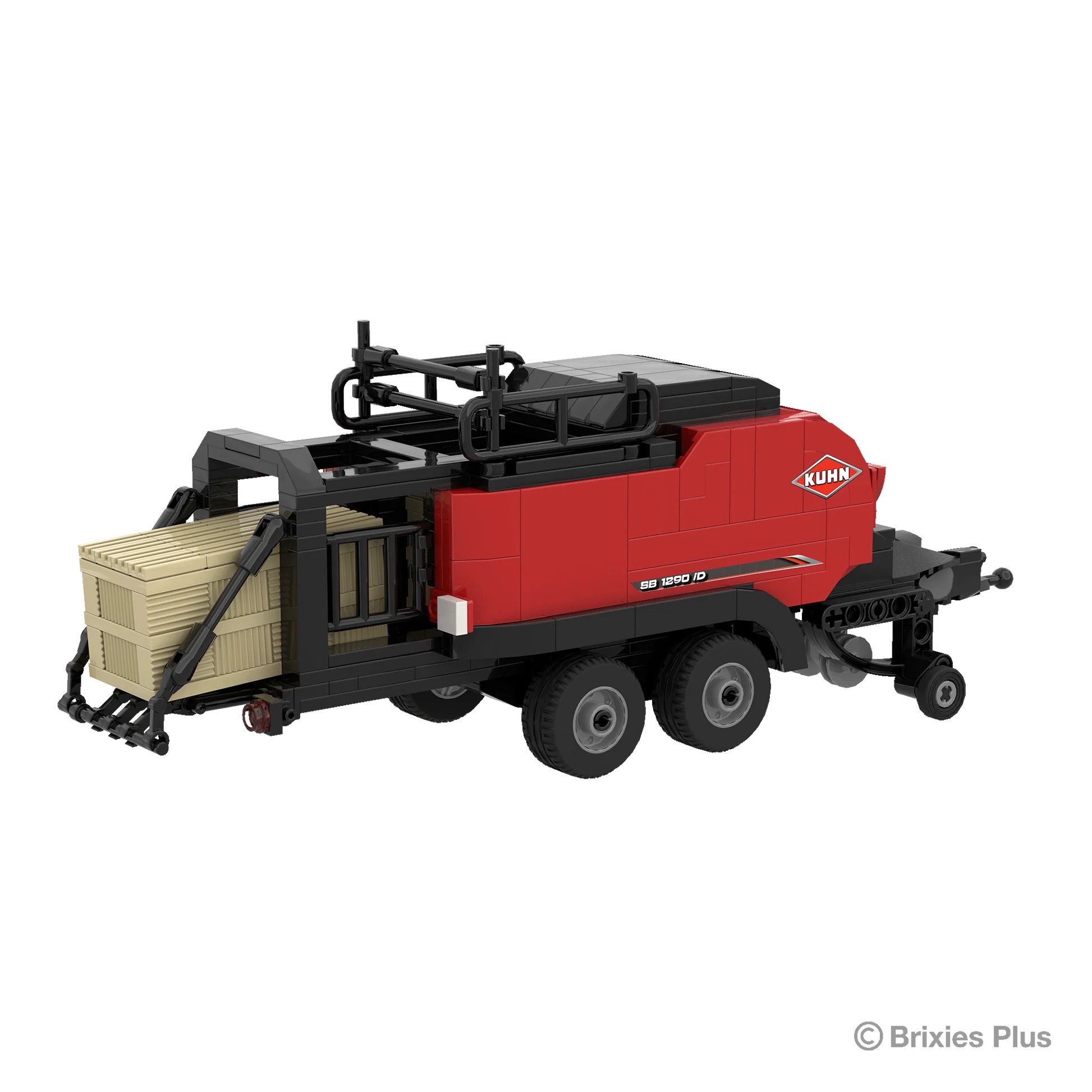 BRIXIES Plus Kuhn Square Baller SB 1290 Modell von Brixies Plus 1:32