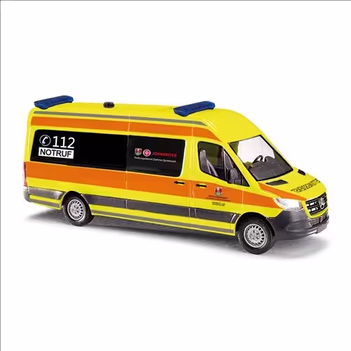 Mercedes-Benz Sprinter lang KTW Dahme Spreewald Bj. 2018  Modell von Busch 1:87 eilbote-onlineshop - Agrarfox